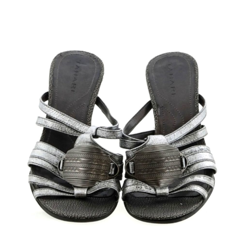 Tahari Silver Sandals